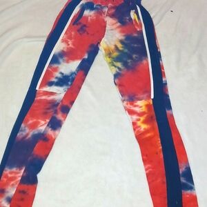 Mens Red Jogger Style Sweats